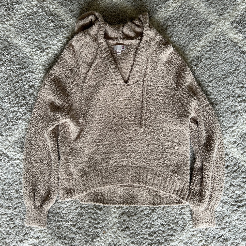 Beige/Tan SO Crop Sweater Juniors Size Small